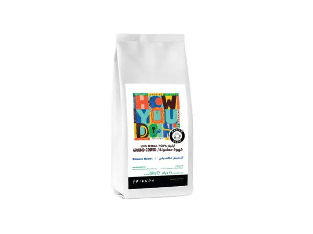 Friends - 100 % Arabica Ground Coffee Espresso - 250g at Coffee & Cream Egypt