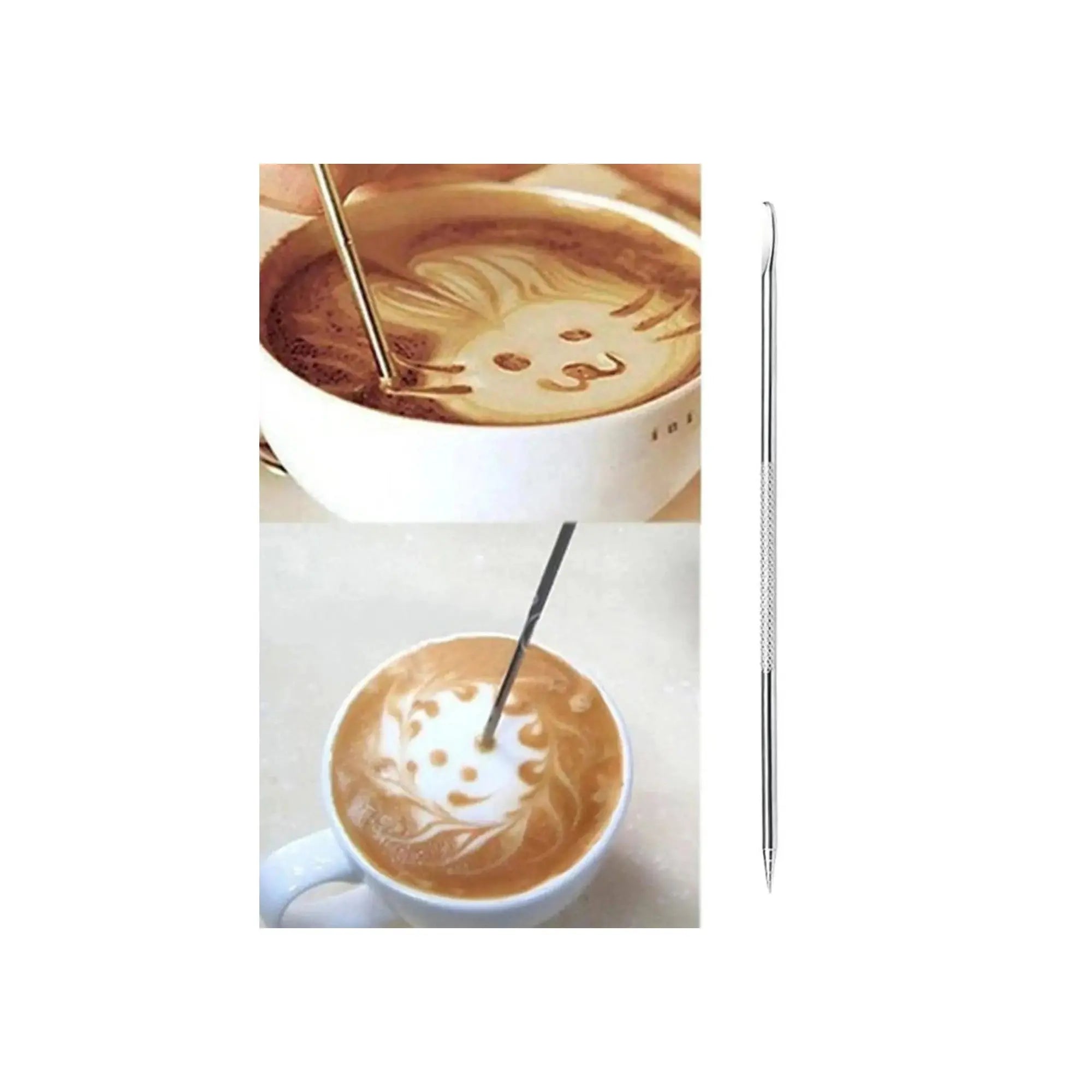 Coffee Art Pen Fancy Coffee Needle Stainless Steel at Coffee & Cream Egypt