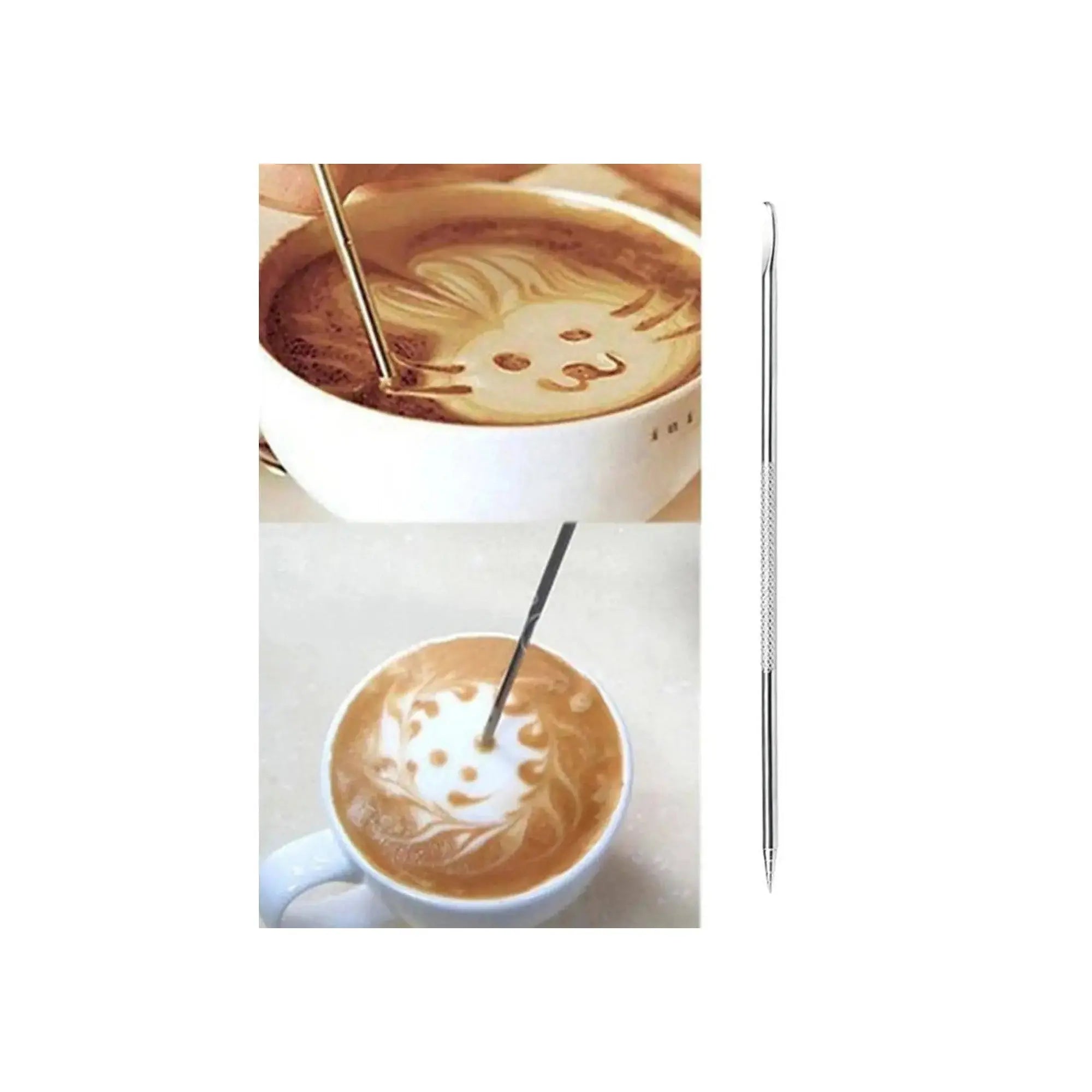 Order Coffee Art Pen Fancy Coffee Needle Stainless Steel for LE 99.00 at Coffee & Cream, All your coffee needs in one place. Shop Coffee, Beans, Ground Coffee, Instant Coffee, Creamers, Coffee Machines, Blenders, and more. 50+ Brands Monin, Lavazza, Starb