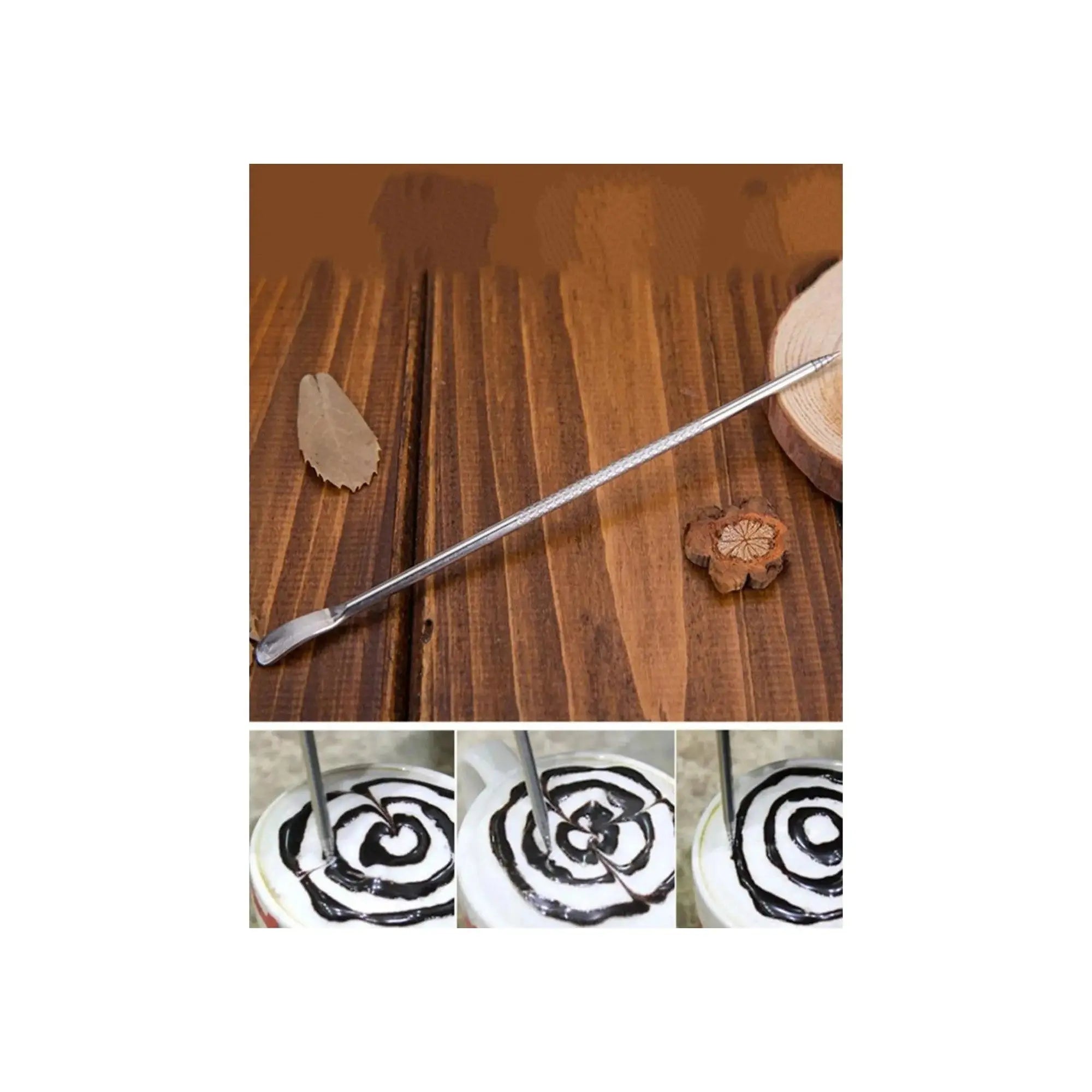 Order Coffee Art Pen Fancy Coffee Needle Stainless Steel for LE 99.00 at Coffee & Cream, All your coffee needs in one place. Shop Coffee, Beans, Ground Coffee, Instant Coffee, Creamers, Coffee Machines, Blenders, and more. 50+ Brands Monin, Lavazza, Starb