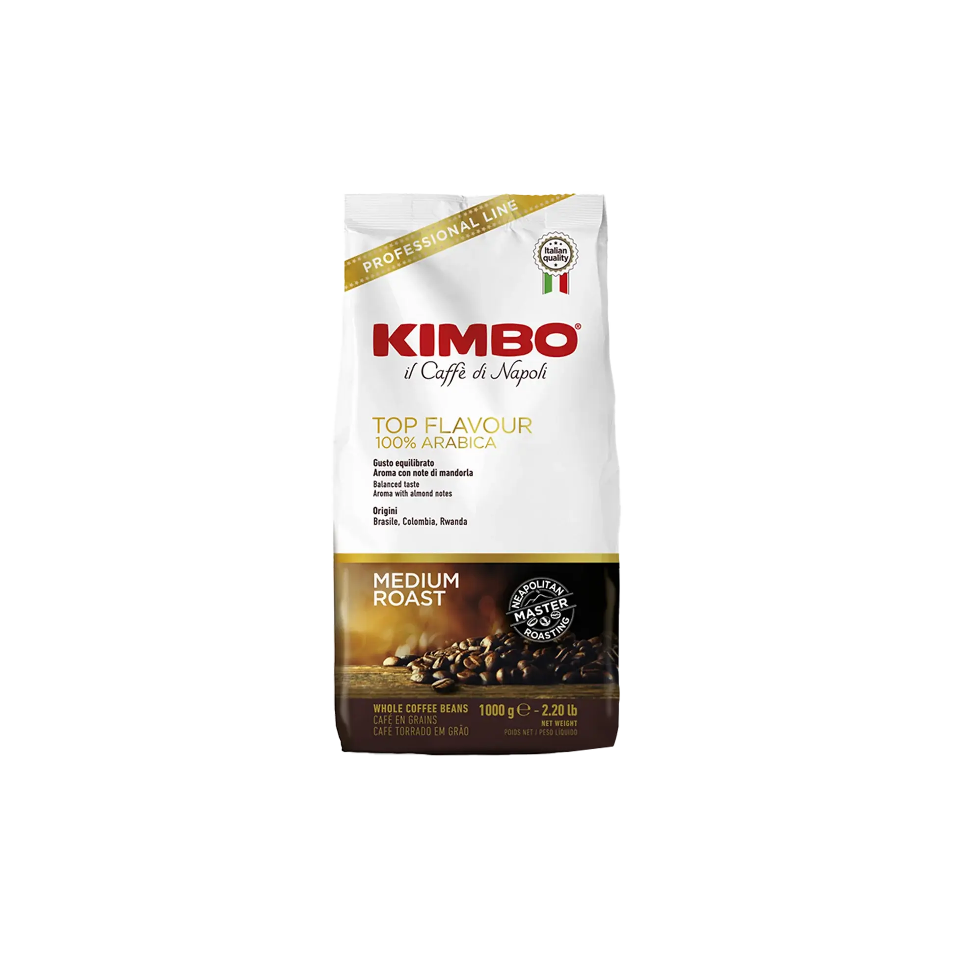 KIMBO -Top Flavour Coffee Beans - 1kg at Coffee & Cream Egypt