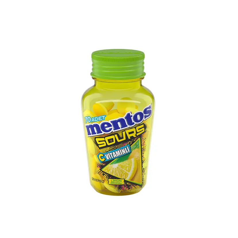 Mentos - Sours Mint Lemon - 70 Piece