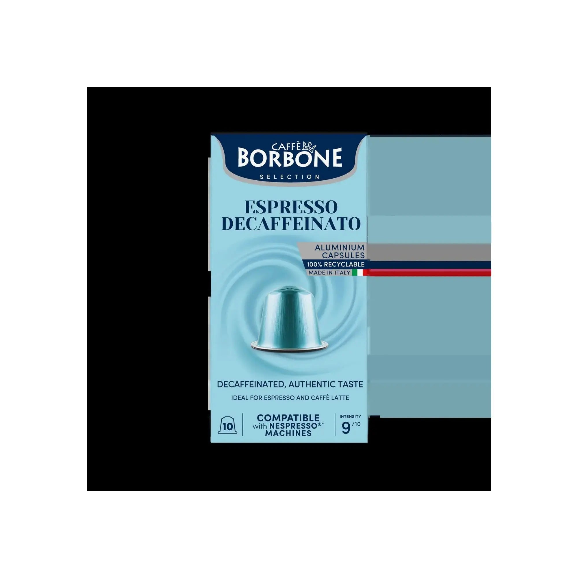 Coffee Stories Caffe Borbone - Espresso Decaf Nespresso® compatible - 10 capsules at Coffee & Cream Egypt