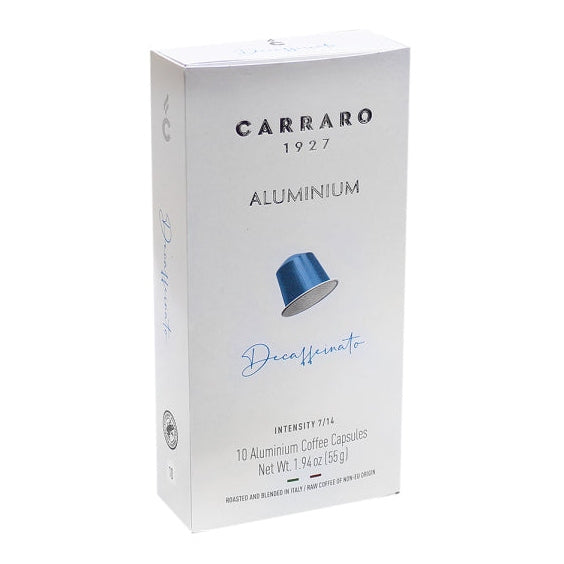 CARRARO - Aluminum Decaffeinata -10 capsules