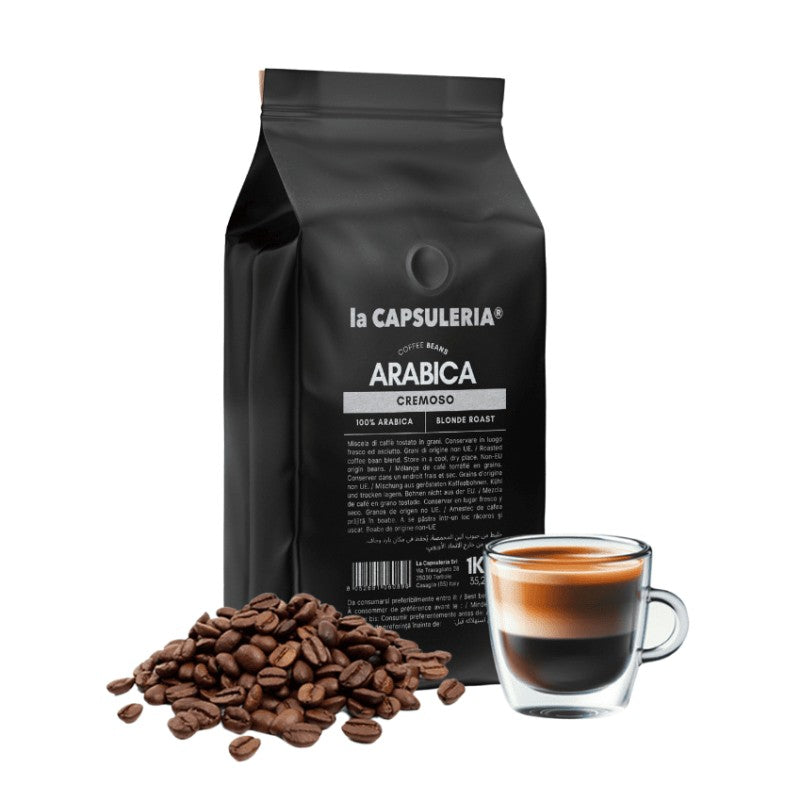 LaCapsuleria - Arabica Cremoso Blend Coffee Beans - 1 kg
