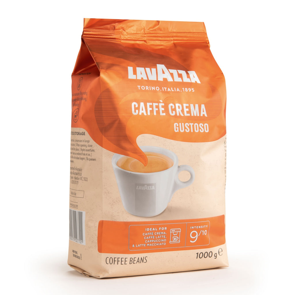 Lavazza - Caffe Crema Gustoso Whole Coffee Beans - 1kg
