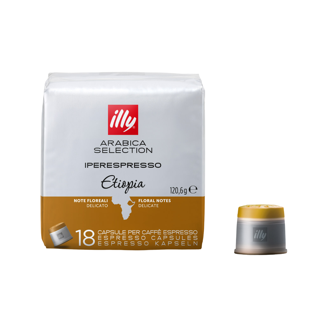 Illy Iperespresso Arabica Selection Ethiopia Capsules 18 Pieces