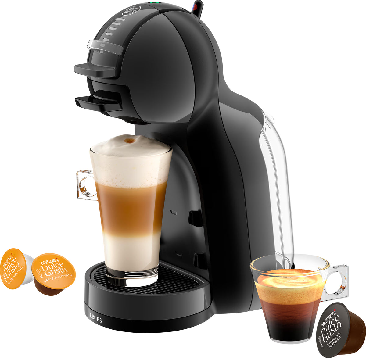 Nescafe Dolce Gusto Mini Me Coffee Machine - Black Matt