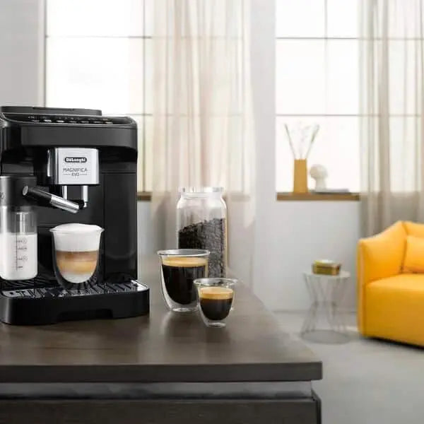 Order Delonghi Magnifica Evo One Touch Bean to Cup Coffee Machine ECAM292.81 Black for LE 44590.00 at Coffee & Cream, All your coffee needs in one place. Shop Coffee, Beans, Ground Coffee, Instant Coffee, Creamers, Coffee Machines, Blenders, and more. 50+
