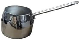 H&K Art Stainless Steel Turkish Coffee Pot, Medium  - 180ml