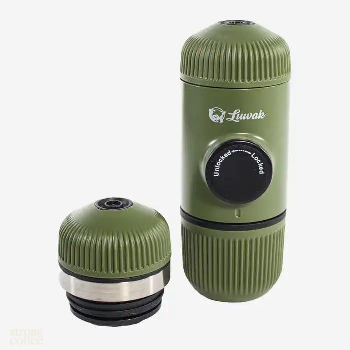 Luwak Portable Manual Espresso Machine - Mint Green