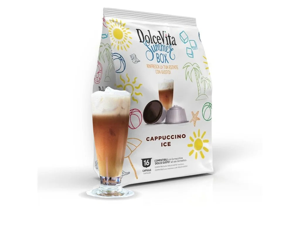 Dolce Vita Cappuccino Ice Dolce Gusto Capsules - 16 Caps