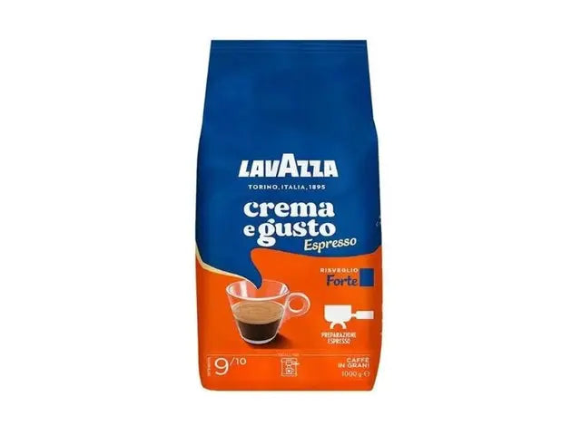 Order Lavazza Crema E Gusto Forte Espresso Whole beans Coffee 1Kg for LE 765.00 at Coffee & Cream, All your coffee needs in one place. Shop Coffee, Beans, Ground Coffee, Instant Coffee, Creamers, Coffee Machines, Blenders, Coffee and more. 50+ Brands Moni