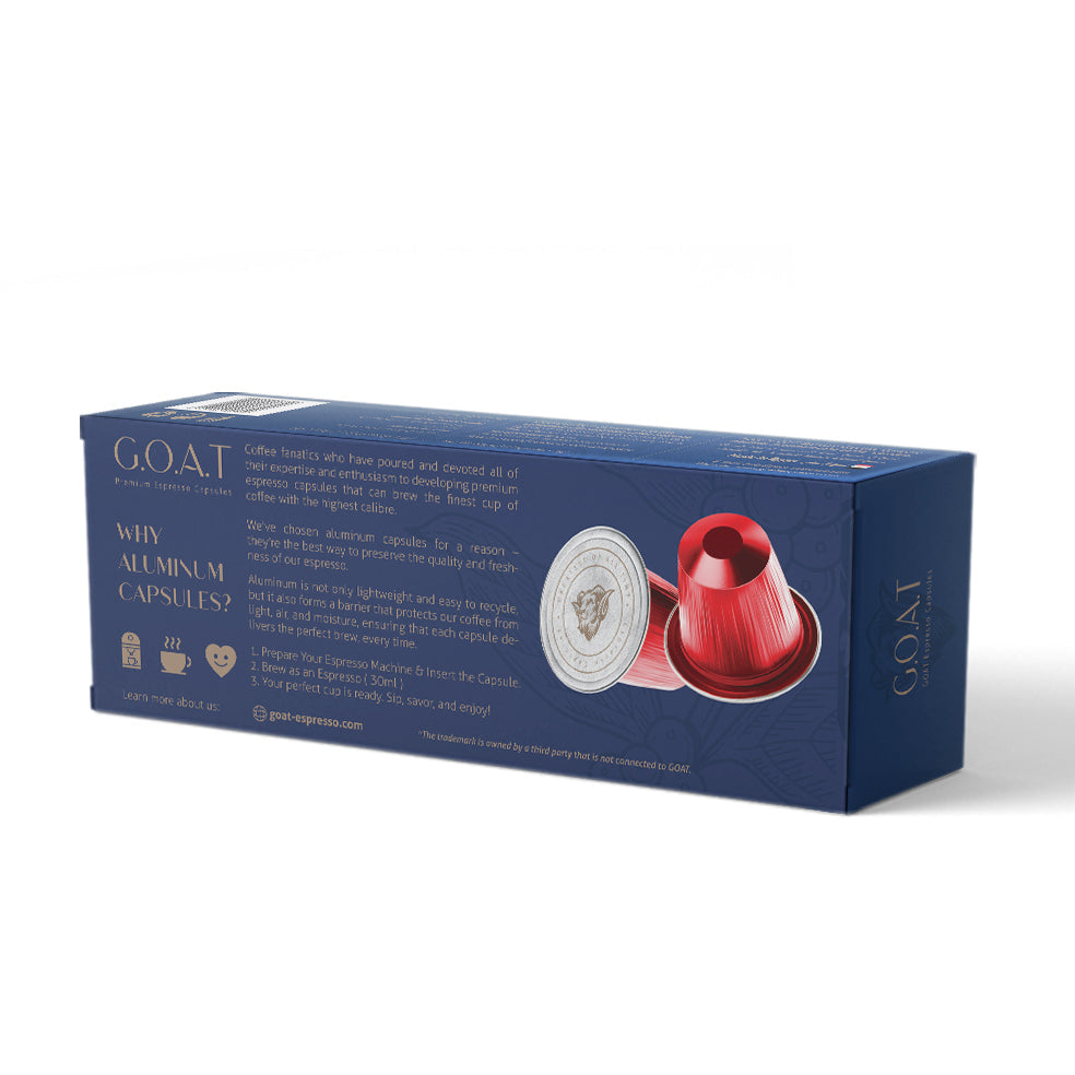 Goat - Rosso compitable with nespresso - 12 capsules