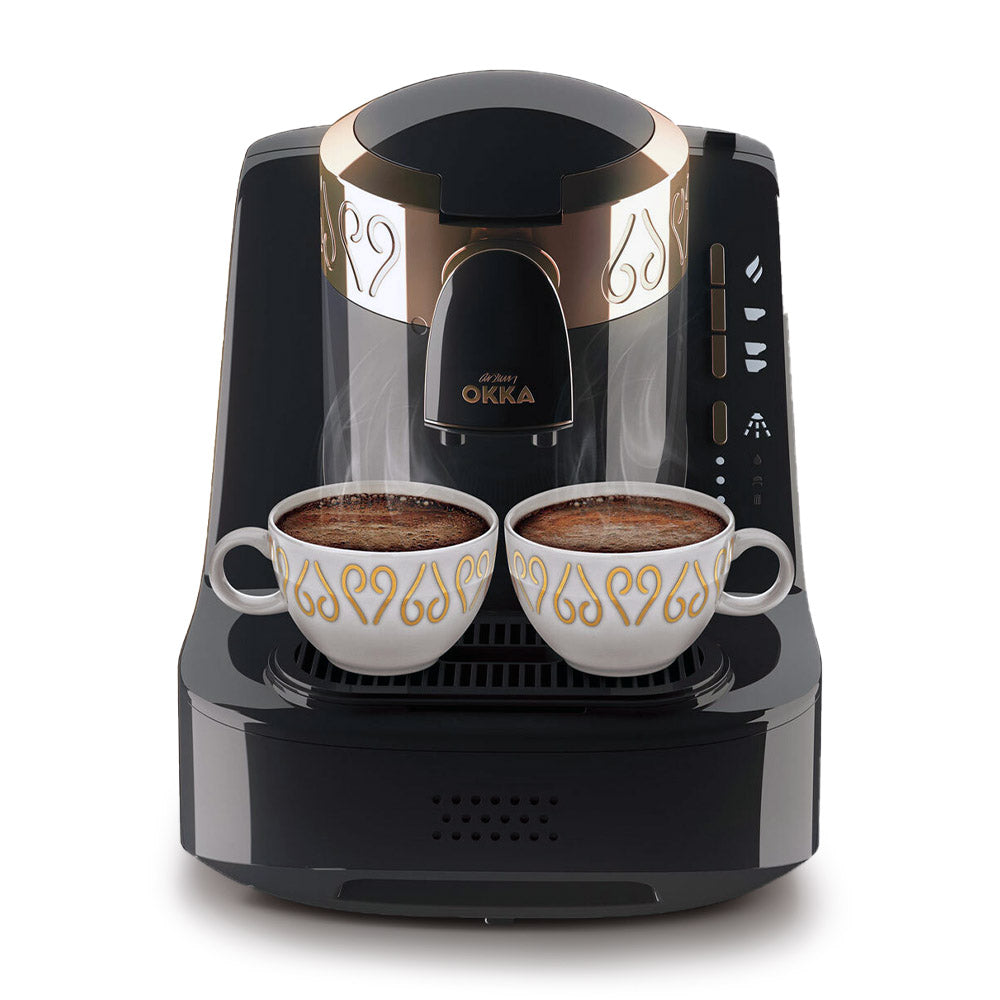 Arzum Okka Automatic Turkish Coffee Machine – OK001- Black/Copper