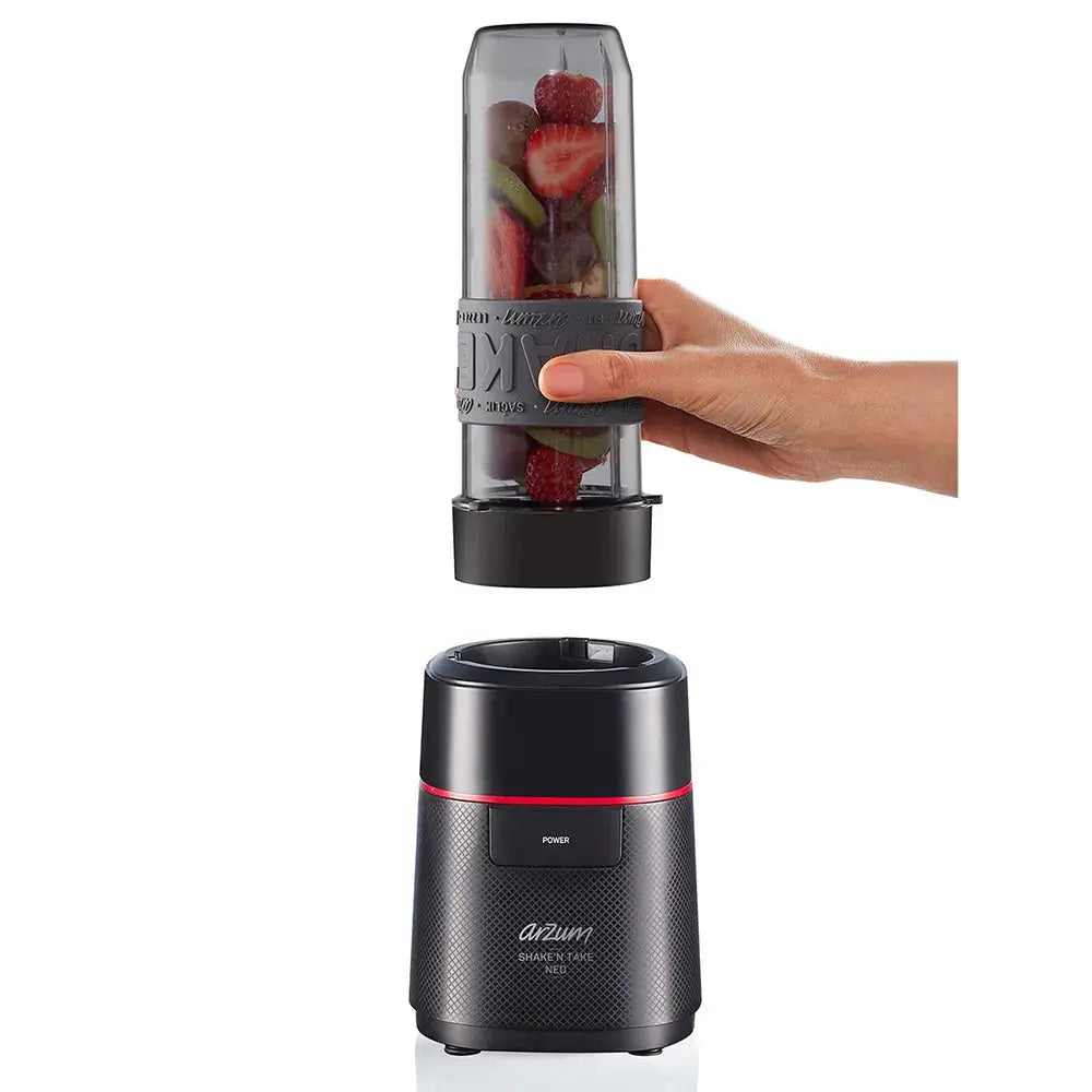 Order Arzum - Shake’n Take Neo Personal Blender AR1147 - Black for LE 2700.00 at Coffee & Cream, All your coffee needs in one place. Shop Coffee, Beans, Ground Coffee, Instant Coffee, Creamers, Coffee Machines, Blenders, Small Appliances and more. 50+ Bra
