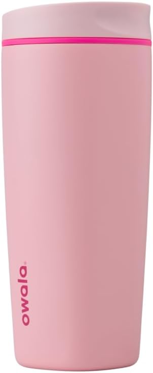 Owala SmoothSip Slider Insulated Stainless Steel Coffee Tumbler Pucker Up 20oz / 590ml
