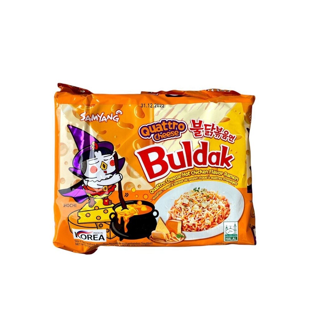 Samyang - Quattro Cheese Chicken Ramen Noodles - 140gm