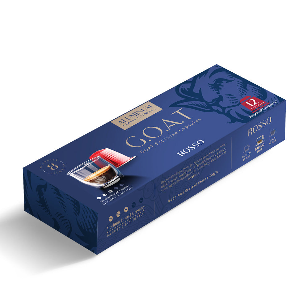 Goat - Rosso compitable with nespresso - 12 capsules