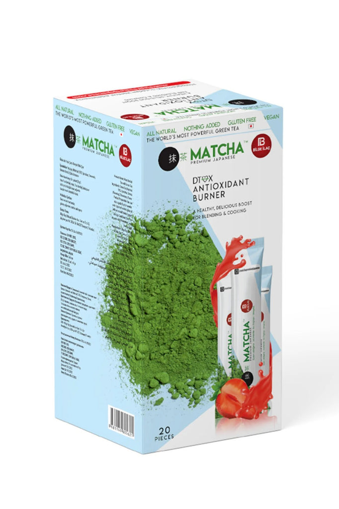 Matcha - Premium Detox Antioxidant Burner With Strawberry Flavour -20 Piece