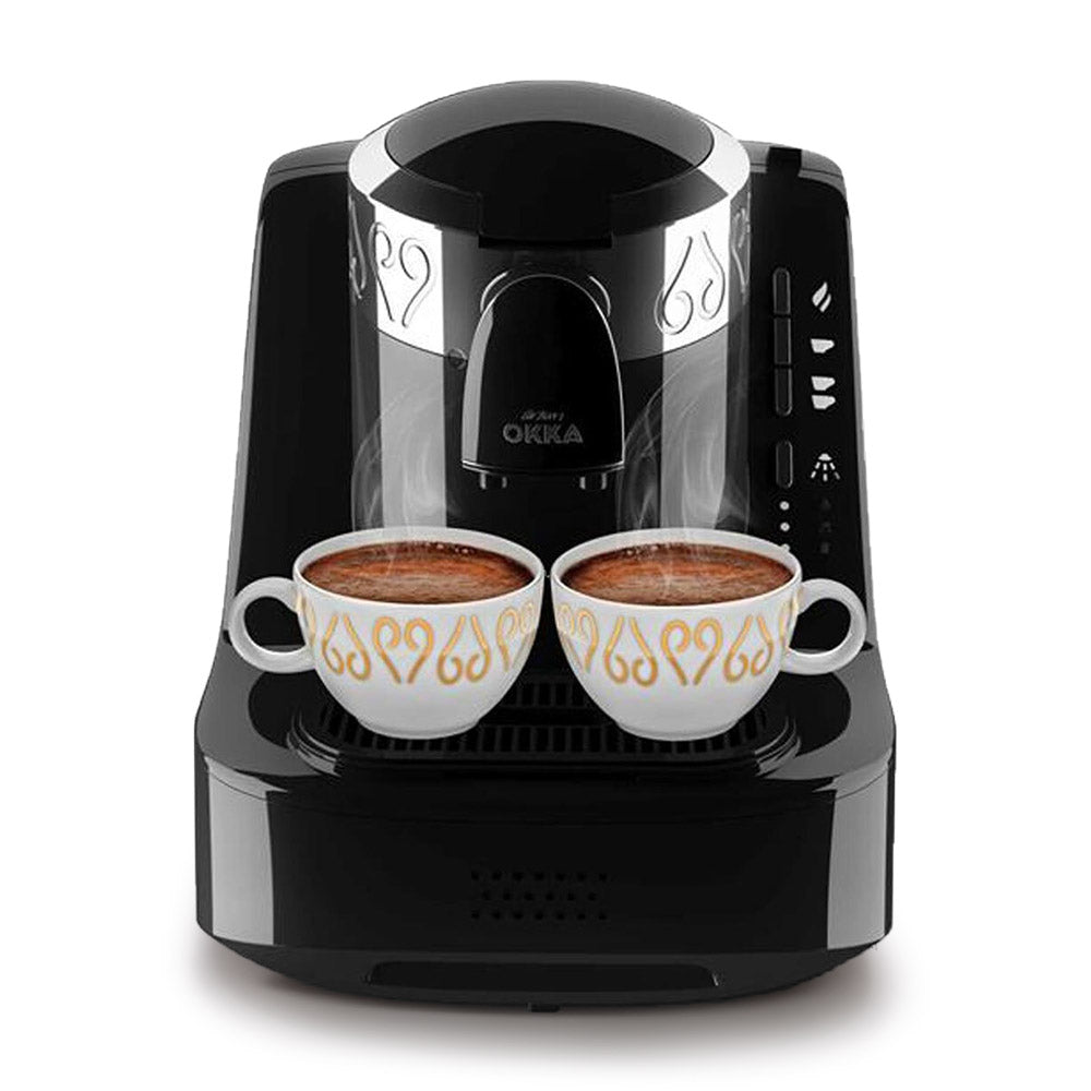 Arzum Okka Automatic Turkish Coffee Machine – OK002 – Black/Chrome