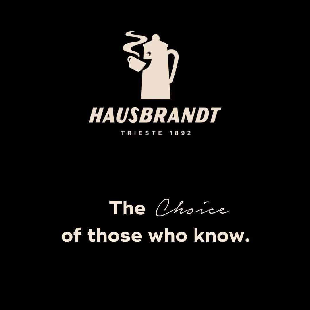 Hausbrandt - Gourmet 100% arabica Whole Beans - 500g Coffee & Cream