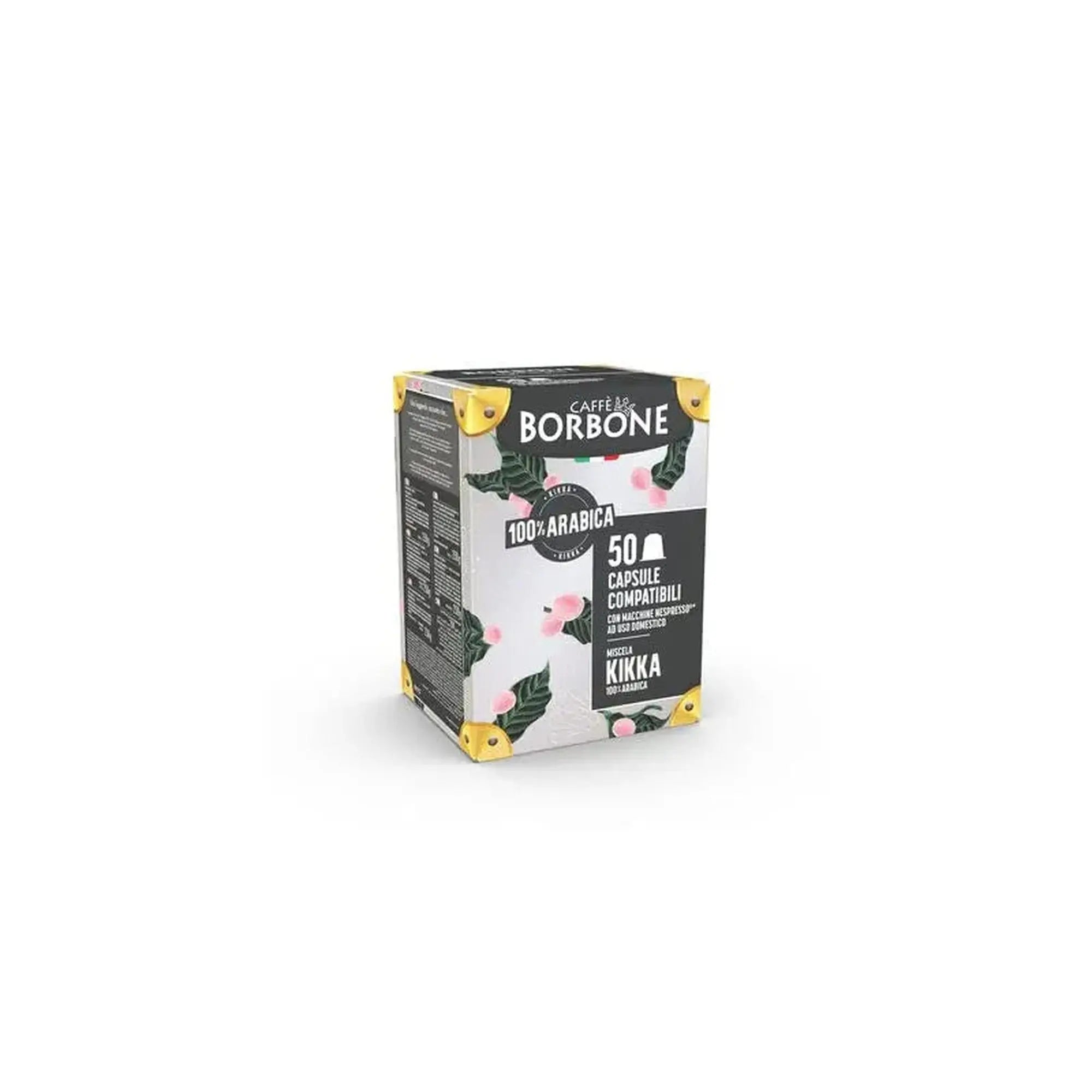 Coffee Stories Caffe Borbone - Kikka 100% Arabica Nespresso® compatible - 50 capsules at Coffee & Cream Egypt