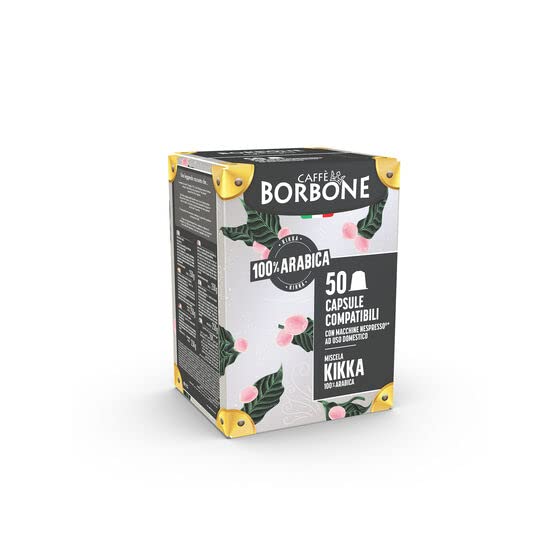 Caffe Borbone - Kikka 100% Arabica Nespresso® compatible - 50 capsules