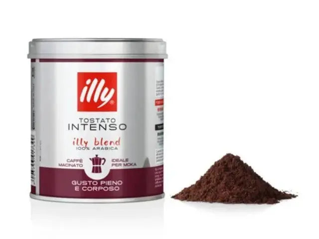 Illy - Intenso Ground Espresso Coffee For Moka Pot - 125g at Coffee & Cream Egypt