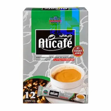 Ali Café - 4in1 Instant Coffee, 12 gm - 12 Sachets Coffee & Cream