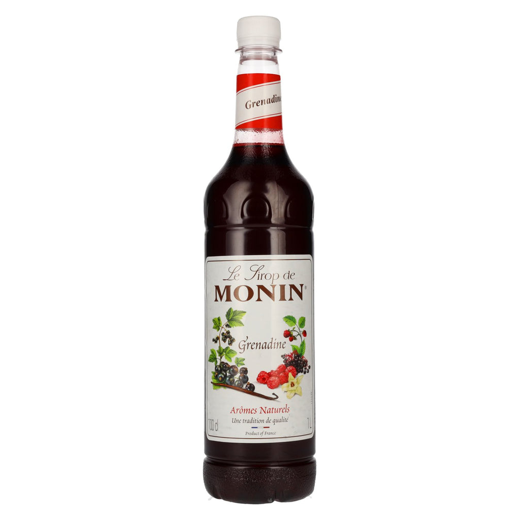 Monin - Grenadine Syrup PLASTIC Bottle - 1L