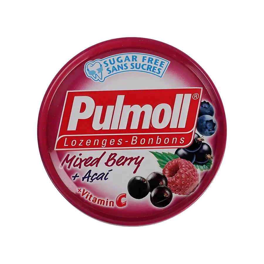 Pulmoll - Mixed Berry + Acai + Vitamin C - 45g