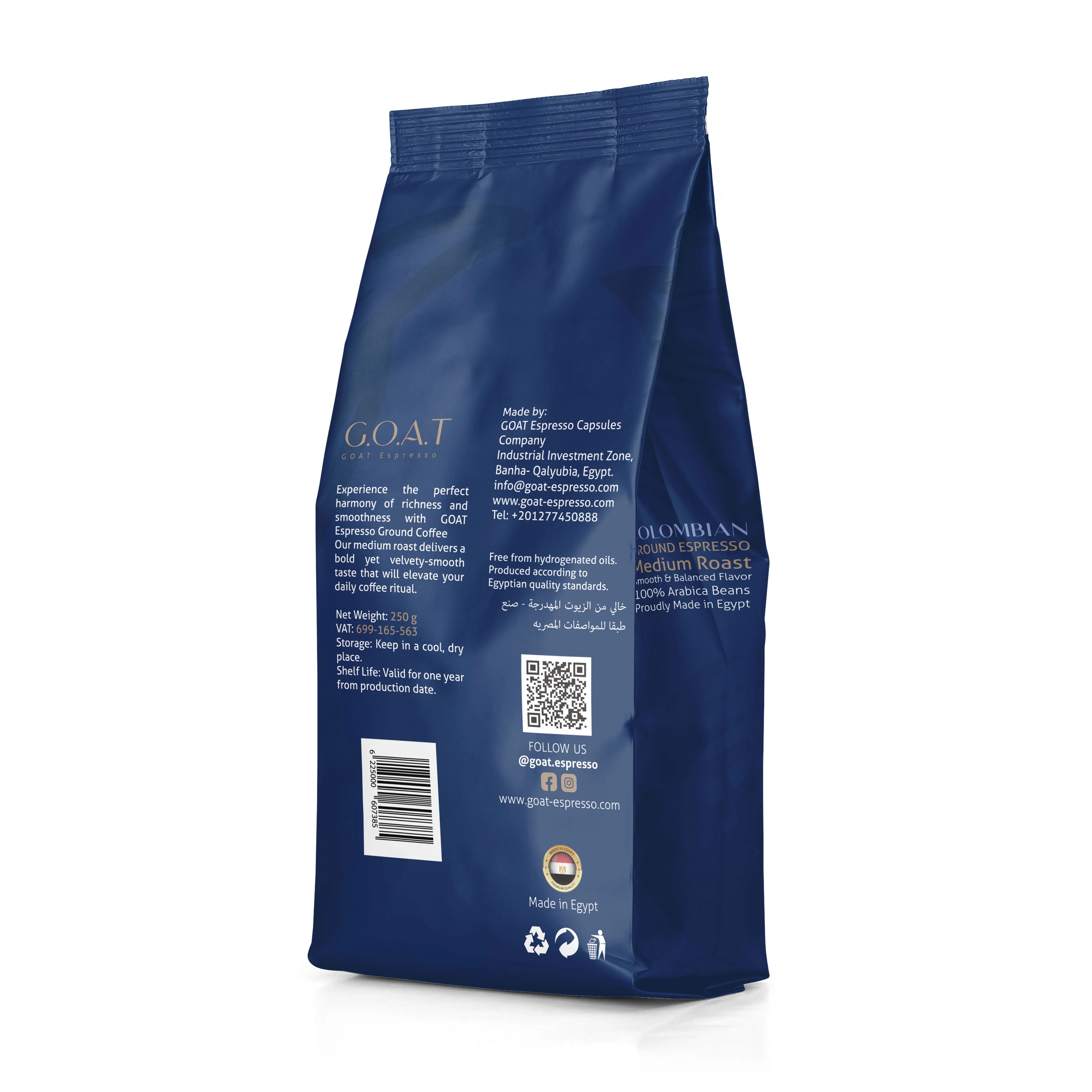 Goat - Colombian Ground Espresso - 250g