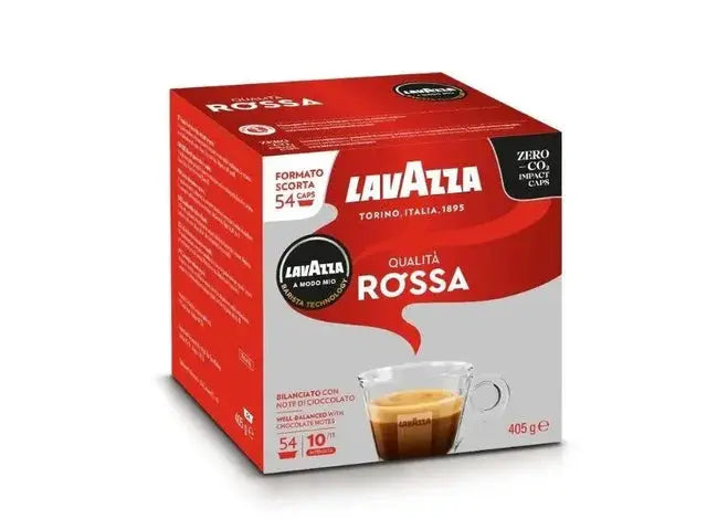 Lavazza Qualità Rossa A Modo Mio Coffee Capsules - 54 Capsules at Coffee & Cream Egypt