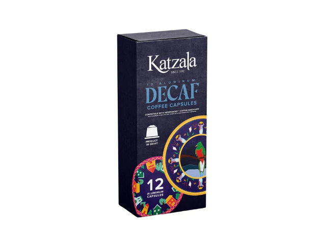 Katzala Coffee - Decaf Compatible by Nespresso -12 capsules