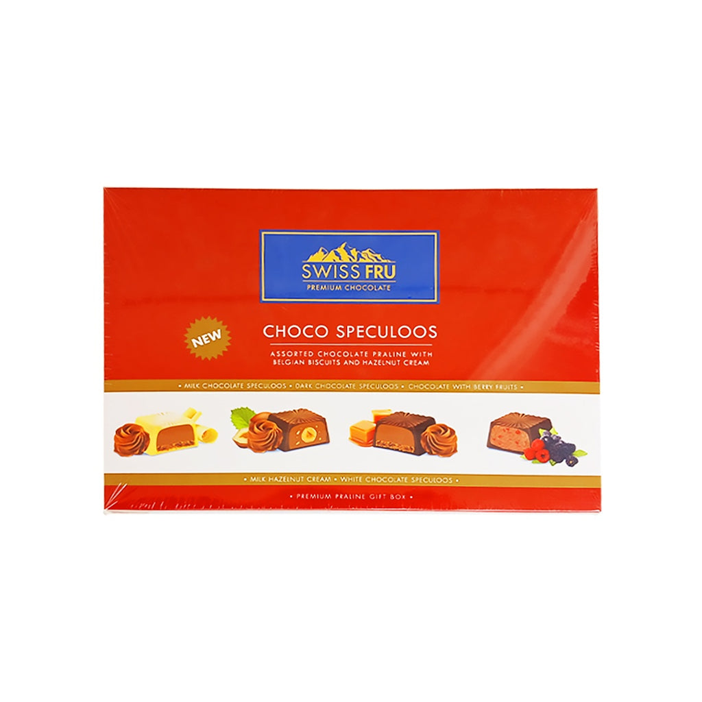 Swiss Fru - Choco Speculoos Assorted Chocolate Praline - 200g