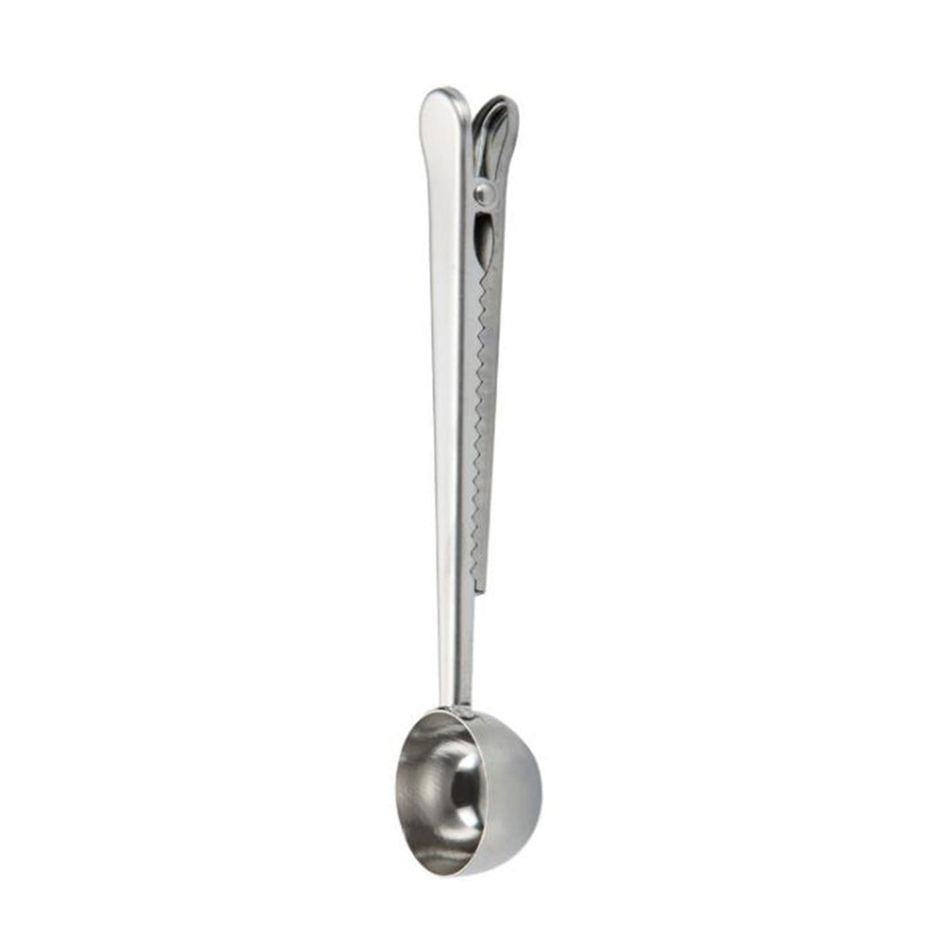 Stainless Steel Spoon with Sealing Clip