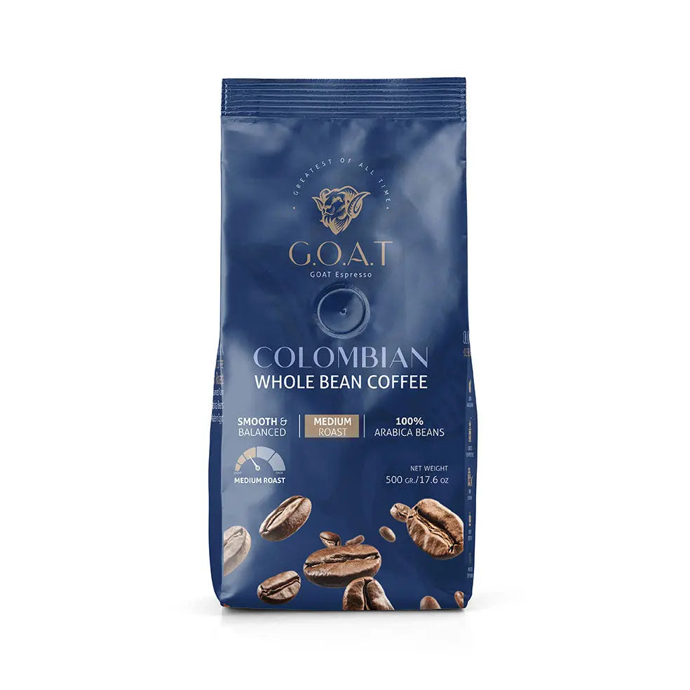 GOAT - Colombian Whole Beans – 500g Coffee & Cream