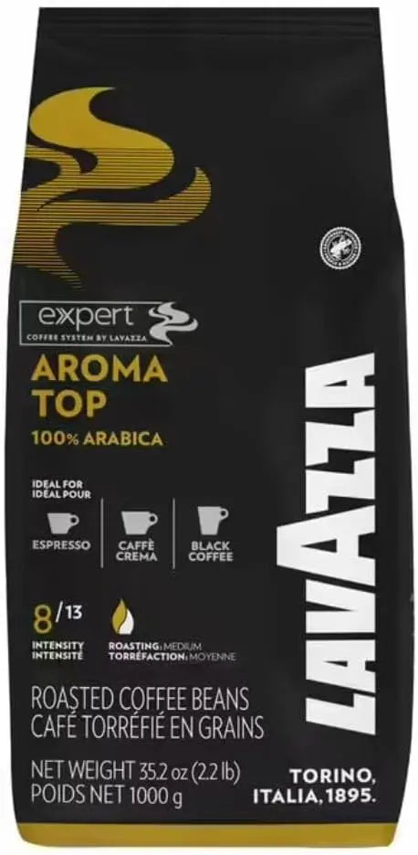 Lavazza - Expert Aroma Top Coffee Beans 8/13 - 1kg Coffee & Cream