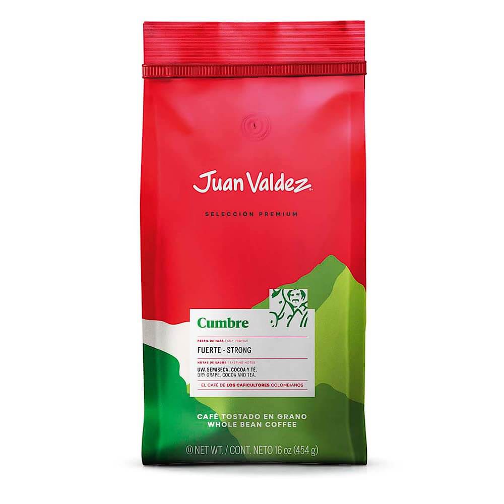 Juan Valdez - Cumbre Whole Coffee Beans - 454g