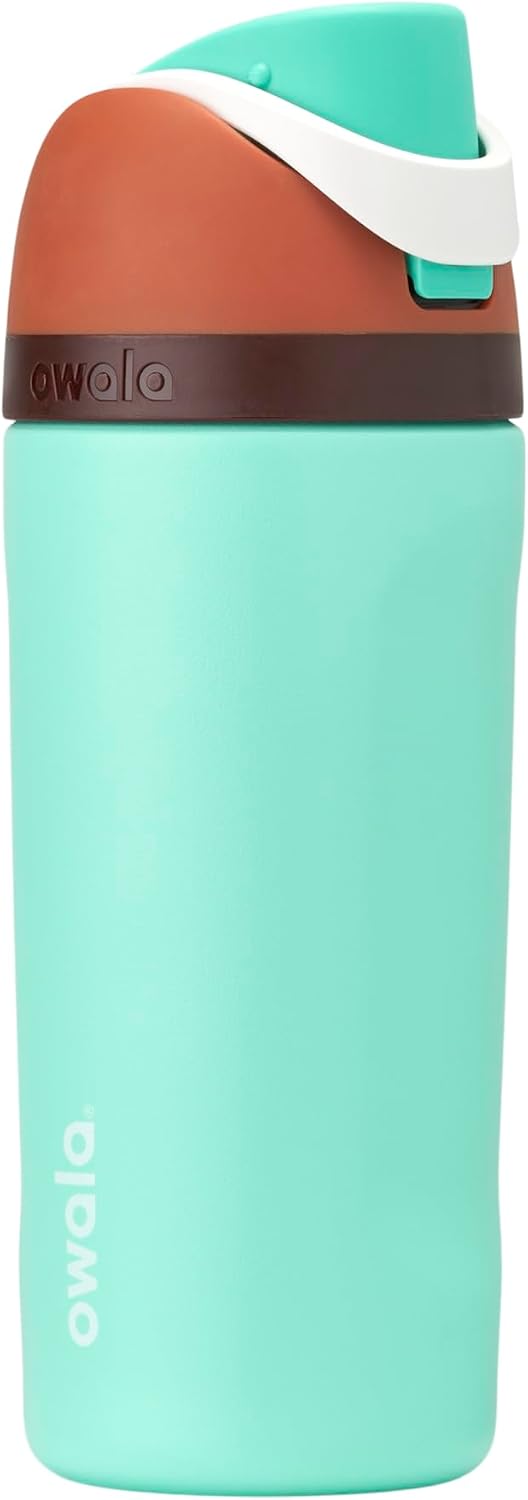 Owala Kids FreeSip Insulated Stainless Steel Water Bottle Mint Chocolate 16oz / 475ml
