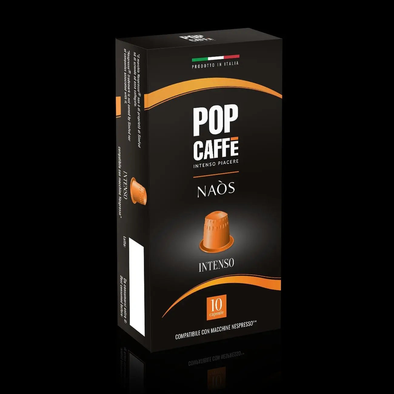 POP CAFFE - Intenso Coffee Capsules - 10 Capsules at Coffee & Cream Egypt