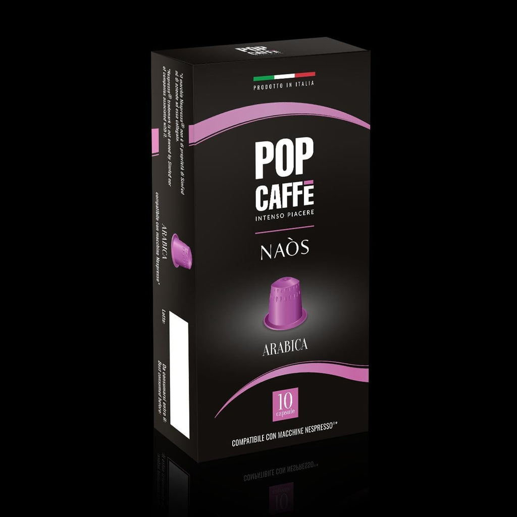 POP CAFFE - Arabica Coffee Capsules - 10 Capsules