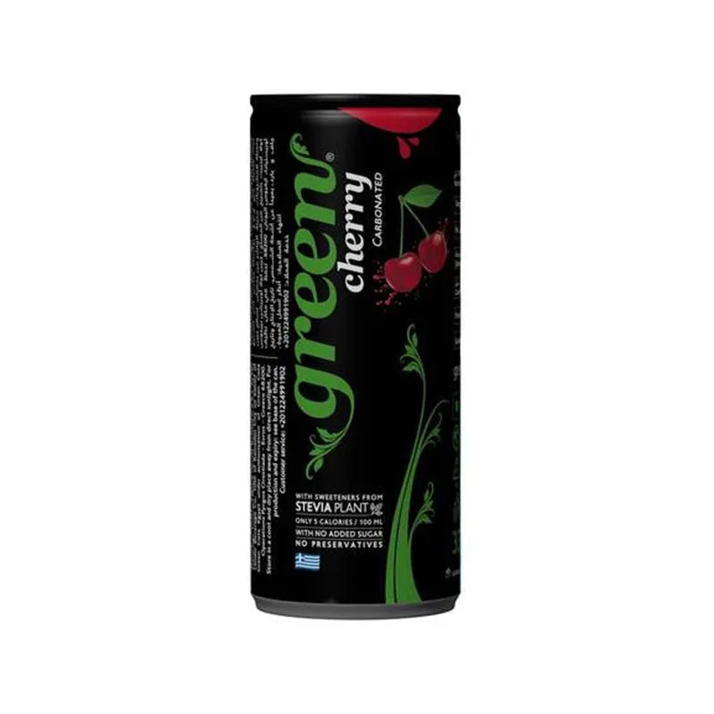 Green - Cherry Carbonated  - 330ml