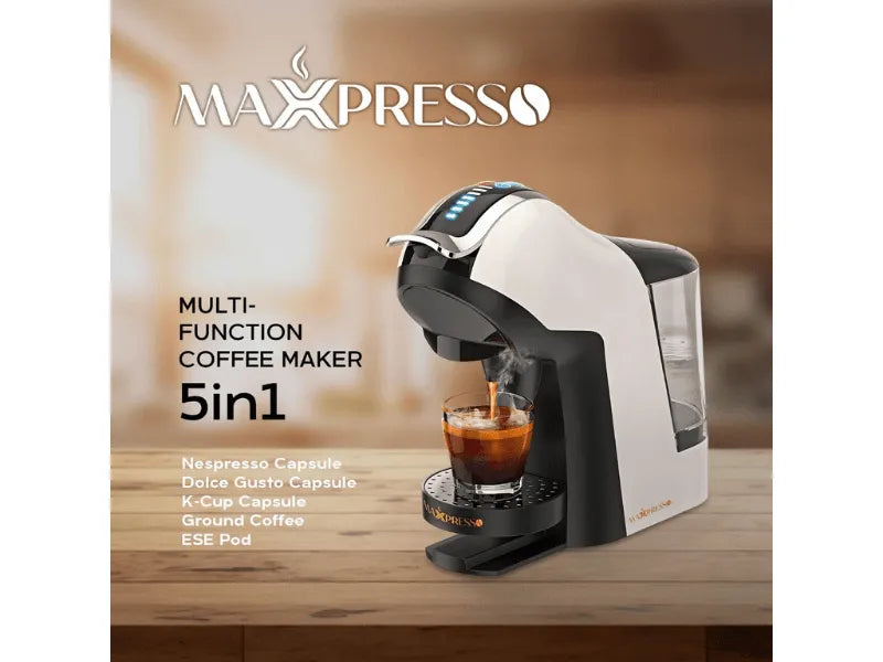 MaxxPresso Multi Function 5in1 Coffee Maker - M1