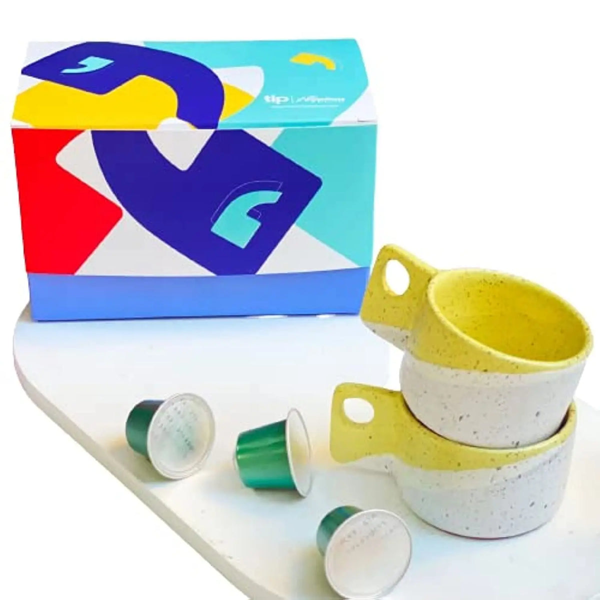Order Espresso cup - Vibrant Yellow - 2 Pieces Set for LE 430.00 at Coffee & Cream, All your coffee needs in one place. Shop Coffee, Beans, Ground Coffee, Instant Coffee, Creamers, Coffee Machines, Blenders, and more. 50+ Brands Monin, Lavazza, Starbucks,