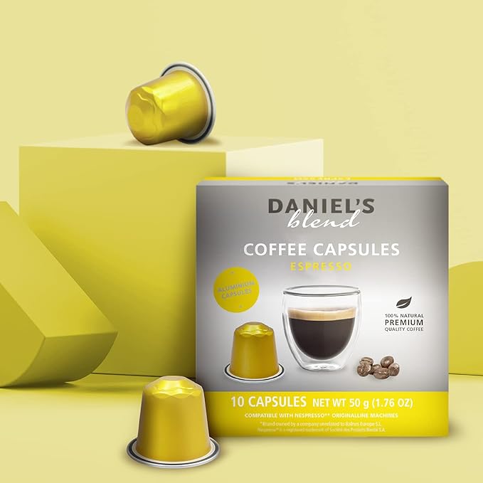 Daniel's Blend - Espresso Compatible by Nespresso - 10 capsules