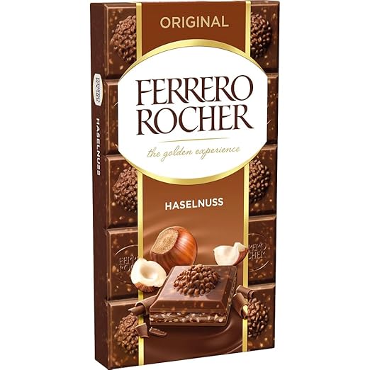 Ferrero Rocher - Original Hazelnut Chocolate - 90g