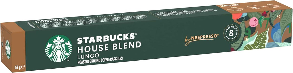 Starbucks House Blend by Nespresso Original Capsules 10 caps