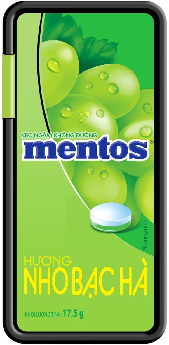Mentos - Sugar Free Grapes Mint 17.5g